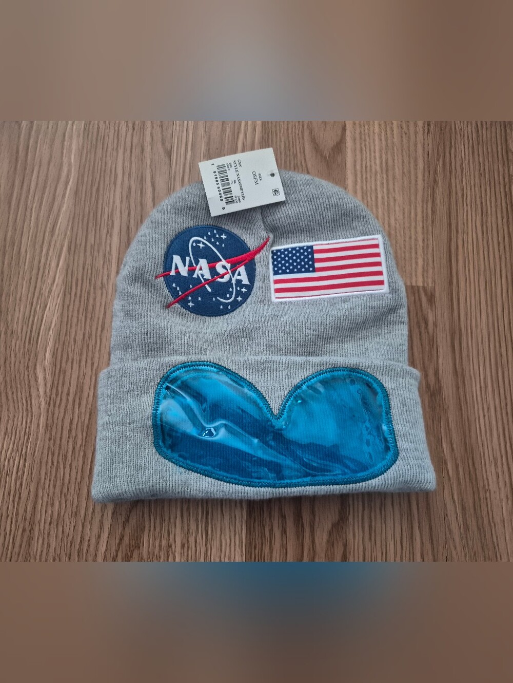 NASA Grey Beanie